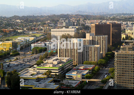 Une vue de l'The Westin Bonaventure Hotel du centre-ville de Los Angeles, California, United States Banque D'Images