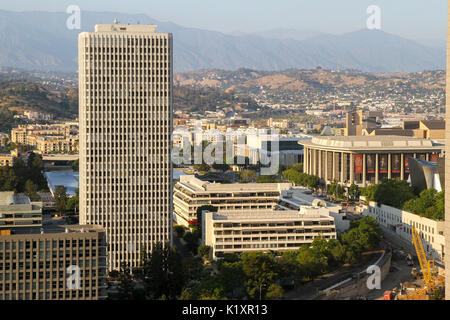 Une vue de l'The Westin Bonaventure Hotel du centre-ville de Los Angeles, California, United States Banque D'Images