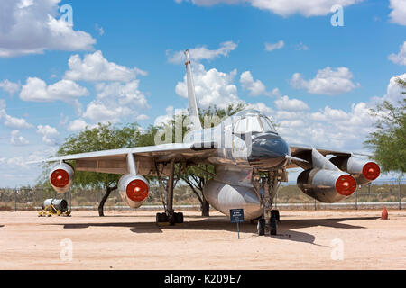 Convair B-58A Hustler, quatre-supersonic jet Bombardier à longue portée de la guerre froide, l'arme nucléaire, transporteur, jusqu'à 1956-1969 Banque D'Images