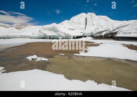 Purog Kangri Glacier, de modification tarifaire 6929m, Shuanghu County, Nagqu Province, Changtang, Tibet, Chine Banque D'Images