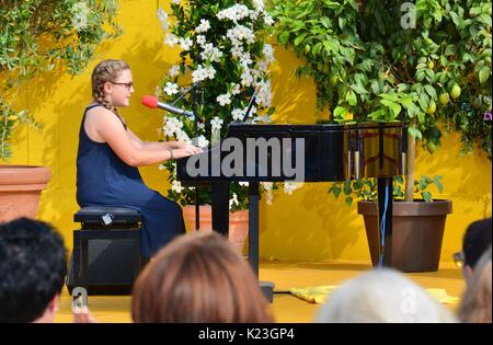 Rust, Allemagne, le 27 août, 2017, Das Erste ARD TV Show "immer wieder Sonntags" Crédit : mediensegel/Alamy Live News Banque D'Images