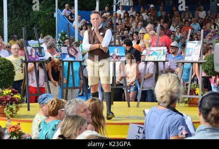 Rust, Allemagne, le 27 août, 2017, Das Erste ARD TV Show "immer wieder Sonntags" Crédit : mediensegel/Alamy Live News Banque D'Images