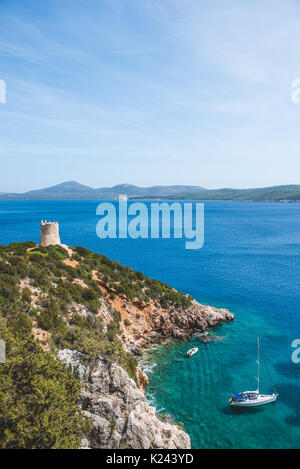 Italie : Certaines des beautés de la Sardaigne en photo pendant la période d'été Banque D'Images
