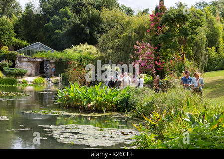 Les jardins aquatiques de Latour Marliac, le Temple sur Lot, Lot et Garonne, Aquitaine, France Banque D'Images