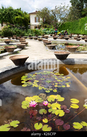 Les jardins aquatiques de Latour Marliac, le Temple sur Lot, Lot et Garonne, Aquitaine, France Banque D'Images