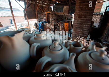 Malawi Lilongwe,Afrique,district de Dedza, poterie. L'industrie céramique Banque D'Images