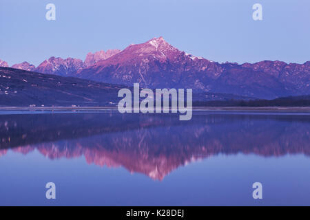 Le lac de Santa Croce, Castelfranco Veneto, Padova, Veneto, Italie. Banque D'Images