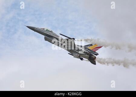 La composante aérienne belge F-16 Fighting Falcon Banque D'Images