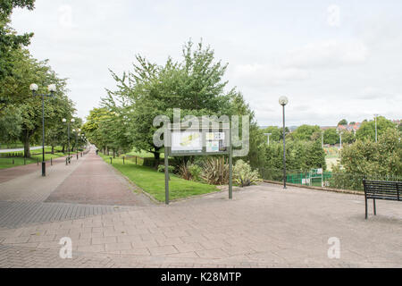 La forêt Recreation Ground Nottingham Mansfield Road Banque D'Images