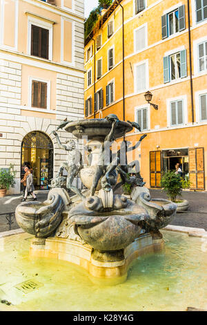 Fontaine des tortues, Fontana delle tartarughe Banque D'Images