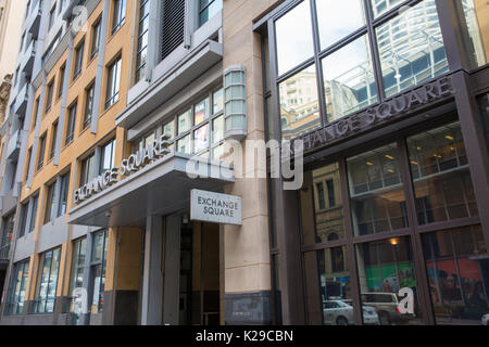 Bourse de valeurs mobilières australienne ASX immeuble sur Bridge Street dans le centre-ville de Sydney, Australie Banque D'Images