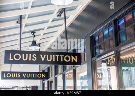 Louis Vuitton store shop à la Galleria dans les roches de Sydney sur George Street, Sydney, Australie Banque D'Images