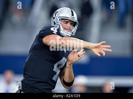 August 26th, 2017:.Dallas Cowboys tight end James Hanna (84).during an NFL  football game between the Oakland Raiders and Dallas Cowboys at AT&T  Stadium in Arlington, Texas. .Manny Flores/CSM Stock Photo - Alamy