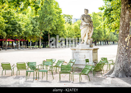 Des chaises à Paris Banque D'Images