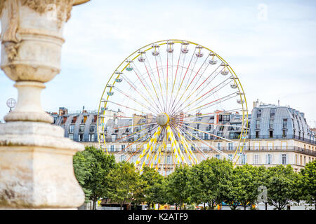 Grande roue à Paris Banque D'Images