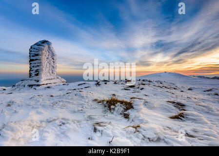 Faiallo pass, Province de Gênes, Ligurie, Italie, Ligurie, montagnes, les géoparcs mondiaux de l'UNESCO;UNESCO Global Beigua géoparcs Banque D'Images