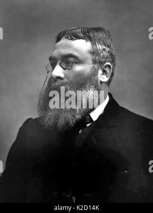 WALTER BESANT (1836-1901), historien et romancier anglais Banque D'Images