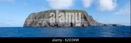 Vue panoramique de Wolf Island, îles Galapagos, à l'Est de l'Océan Pacifique Banque D'Images