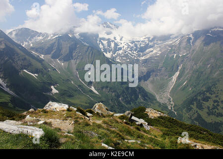 Heiligenblut dans le parc national de Hohe Tauern, dans le Tyrol, Autriche Banque D'Images
