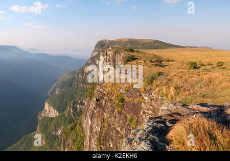 Fortaleza Canyon. Rio Grande do Sul, Brésil. Août 2014. Banque D'Images