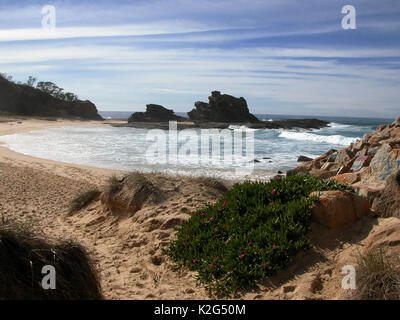 Nambucca Heads Rock, Wellington, NSW, Australie Banque D'Images