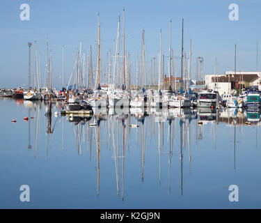 Lady B marina Shoreham-by-sea Banque D'Images