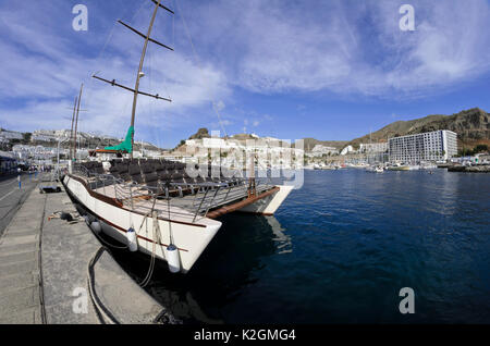 Port, puerto rico, Gran Canaria, Espagne Banque D'Images