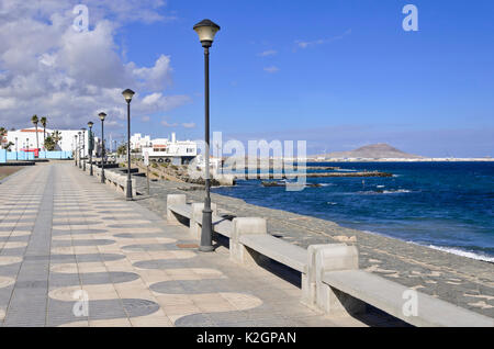 Front de mer, Pozo Izquierdo, Gran Canaria, Espagne Banque D'Images