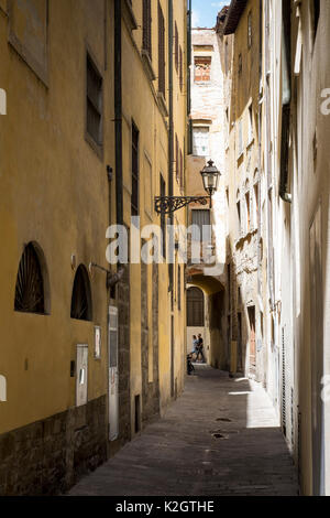 Scène de rue à Florence, Italie Banque D'Images