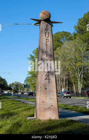 Solar Walk in Gainesville, Floride. Banque D'Images