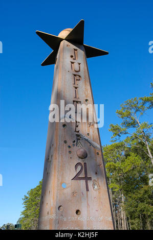 Solar Walk in Gainesville, Floride. Banque D'Images