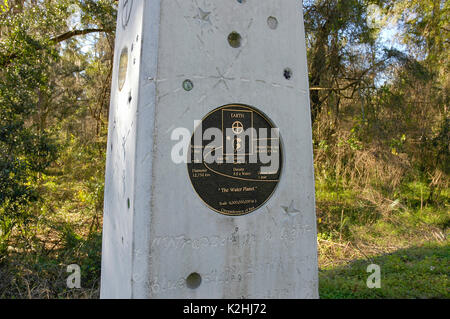 Solar Walk in Gainesville, Floride. Banque D'Images