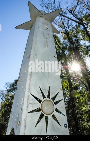 Solar Walk in Gainesville, Floride. Banque D'Images