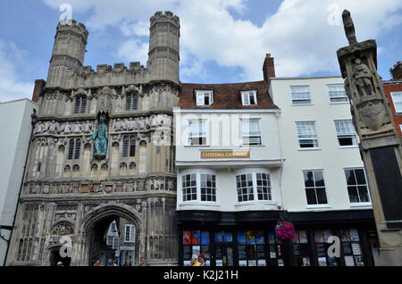 La gare ouest de Canterbury, Kent à Canterbury Banque D'Images