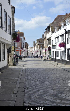 Le Canterbury Heritage Museum à Canterbury, Kent. Il abrite également le musée de l'ours Rupert Banque D'Images