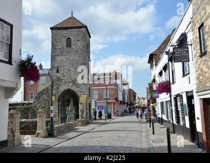 Le Canterbury Heritage Museum à Canterbury, Kent. Il abrite également le musée de l'ours Rupert Banque D'Images