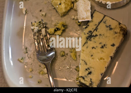 Avec un assortiment de fromages Banque D'Images