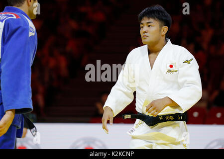 Budapest, Hongrie. Août 30, 2017. Soichi Hashimo (JPN) Judo : SUZUKI Championnat du monde de judo 2017 Budapest Men's -73kg 2ème tour à l'Arène de Sport de Budapest à Budapest, Hongrie . Credit : Yusuke Nakanishi/AFLO SPORT/Alamy Live News Banque D'Images