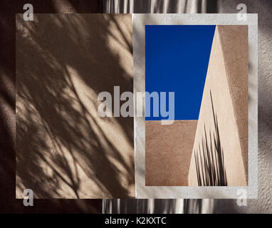 Encadré 4d Architecture d'Adobe Banque D'Images