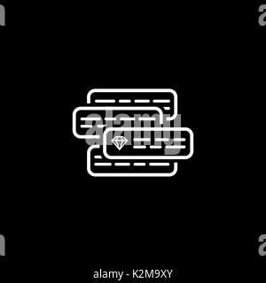 L'icône de marketing Internet. Illustration de Vecteur