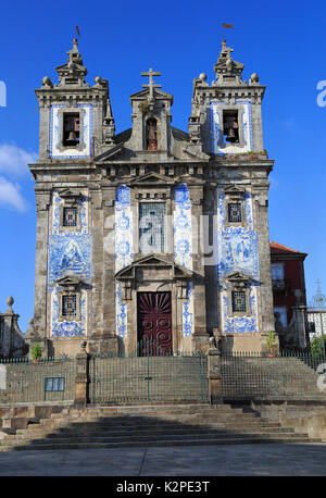 Eglise de Saint Ildefonse à Porto à Porto, Portugal Banque D'Images