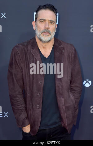 Los Angeles, USA. 22 octobre, 2017. Jeffrey Dean Morgan assiste à l'amc 'the walking dead' Saison 8 premiere et le 100e épisode de célébrations au théâtre grec le 22 octobre 2017 à Los Angeles, Californie. crédit : geisler-fotopress/Alamy live news Banque D'Images