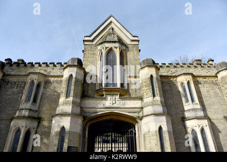 La photo doit être crédité ©Presse Alpha 079965 13/03/2017 Vue générale du Cimetière de Highgate dans le nord de Londres. Banque D'Images