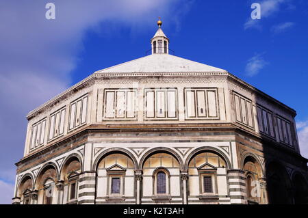Baptistère de San Giovanni, Florence, Italie Banque D'Images