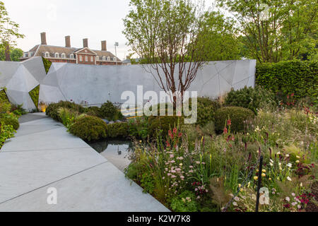 Bbc radio, le jeremy vine garden, designer matt keighley Banque D'Images