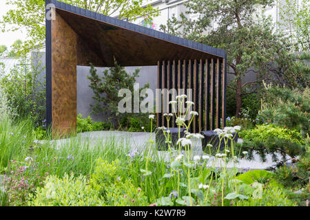 Banque Royale du Canada, le jardin designer Charlotte Harris. Médaille d'or Banque D'Images