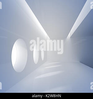 Rendu 3D de l'espace contemporain Banque D'Images