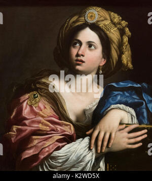 Domenichino Domenico Zampieri - (1581-1641), le Perse Sibyl, début des années 1620. Banque D'Images