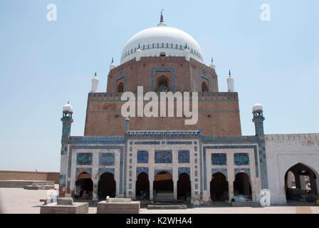 Bahauddin Zakariya Abu Muhammad tombe Multan Banque D'Images