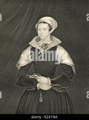 Lady Jane Grey, la Reine de neuf jours Banque D'Images